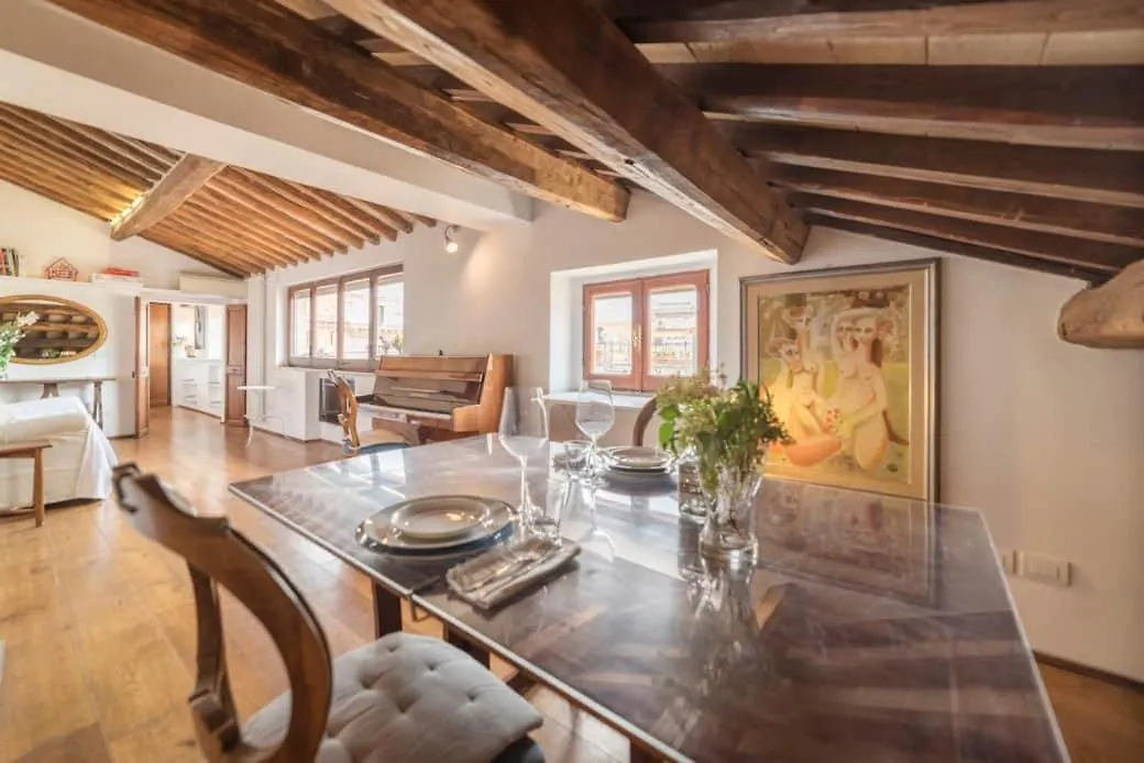 Pantheon Charming Penthouse Apartment Rome